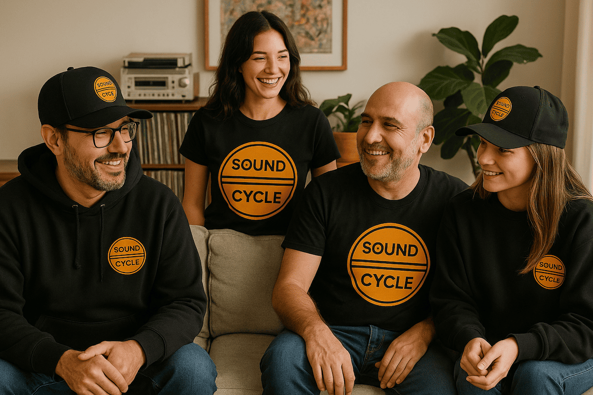 Merch oficial Soundcycle: playeras, gorras y accesorios