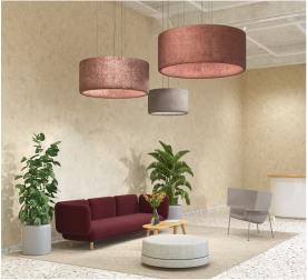 Lámpara acústica decorativa SoundCycle