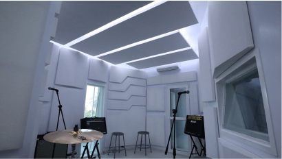 Panel acústico de techo SoundCycle